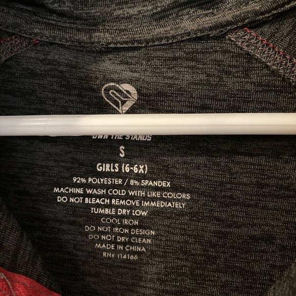 Girls Alabama Quarter Zip Pull Over Jacket - Picture 2 of 5